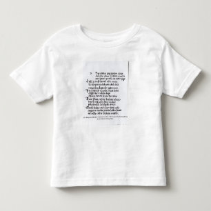 Fragment av Dantes 'Divina Commedia Tee