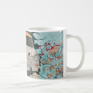 Fragment av den Berlin väggen Kaffemugg