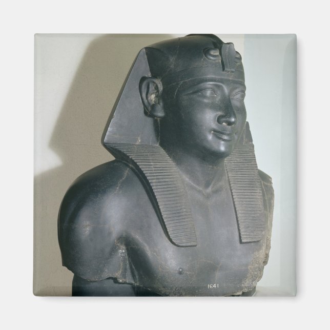 Fragment av en egyptisk staty stil av Ptolemy I Magnet (Framsidan)