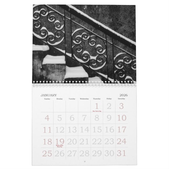fragment av portland kalender (Jan 2026)
