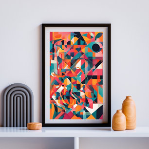 Fragment av urban rytm poster