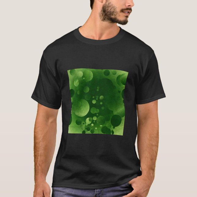 Fragment & cirklar Art Tee (Framsida)