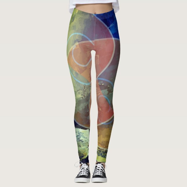 Fragment Modern Art Leggings (Framsida)