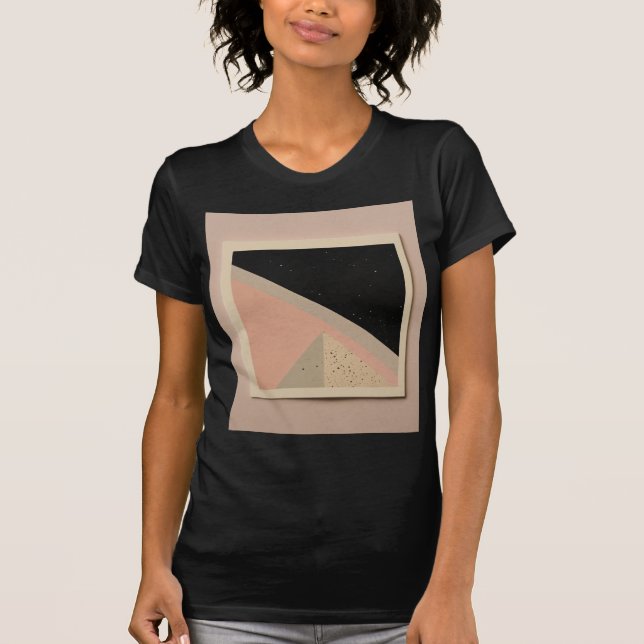 Fragment Pastel Art Black Tee (Framsida)