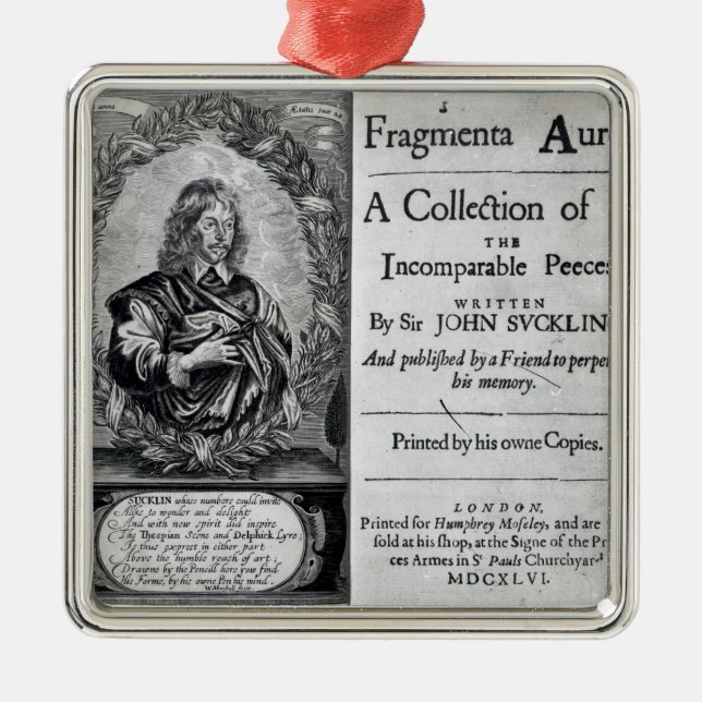 Fragmenta Aurea en samling Julgransprydnad Metall (Framsidan)