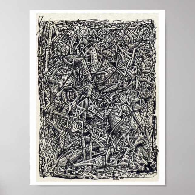 Fragmenterad av Brian Benson Poster (Framsidan)