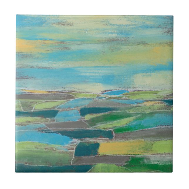 Fragmenterad Fält I Kakelplatta (Framsidan)