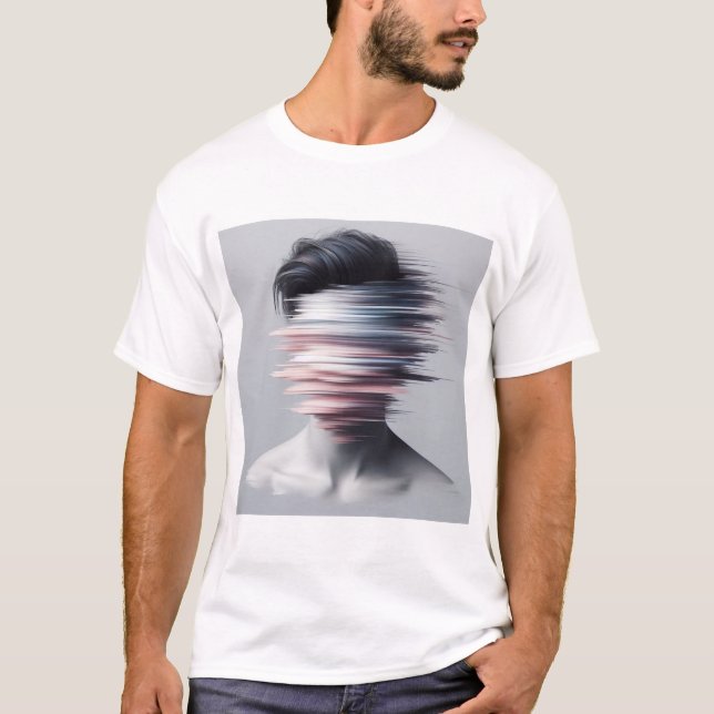 Fragmenterad identitet t shirt (Framsida)