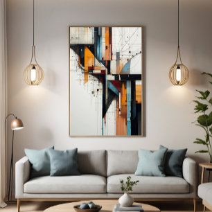 Fragmenterad Stad Poster