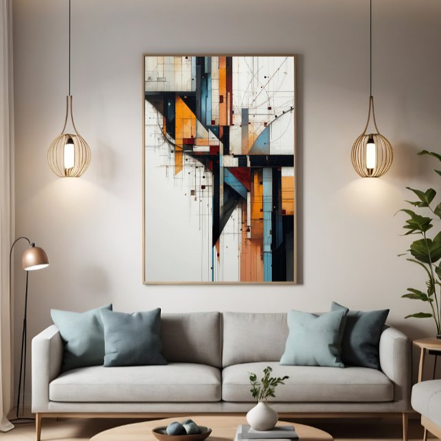 Fragmenterad Stad Poster (Skapare uppladdad)