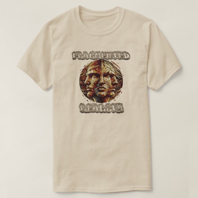 "Fragmenterad verklighet" T Shirt (Design framsida)