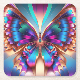 Fragmentos de Mariposa Underlägg Papper Kvadrat