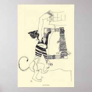 Fragments d'Arts 4 Surrealist Teckning Poster