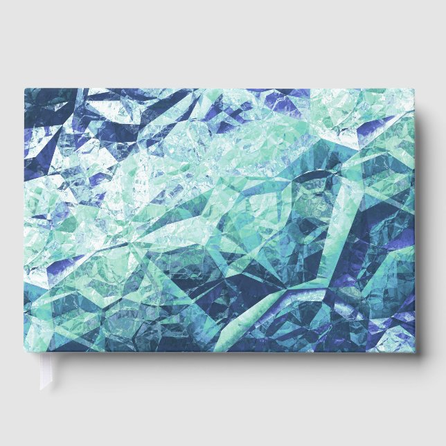 fragments of memories - cobalt and mint :  gästböcker (Framsida)