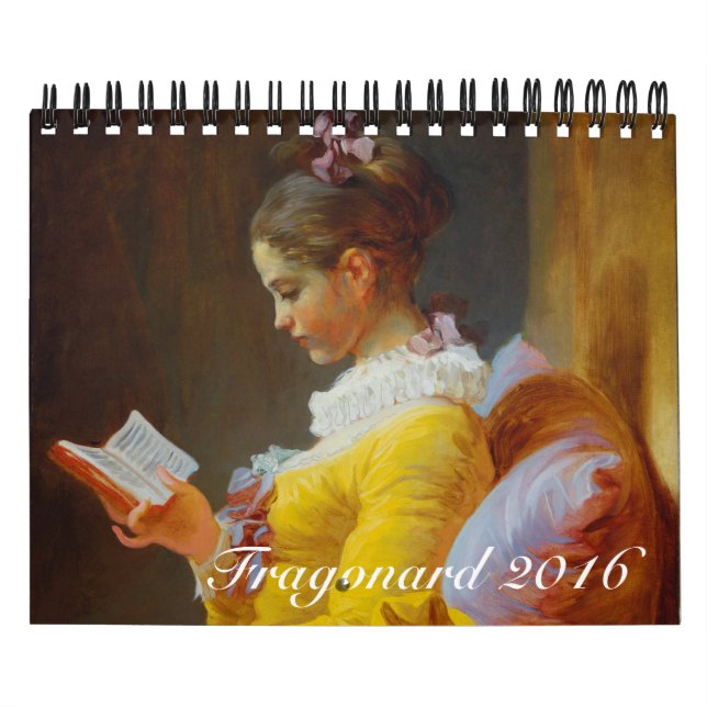 Fragonard liten 2016 kalender (Omslag)