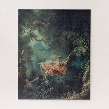 Fragonards Svängningen – Rokoko-konst