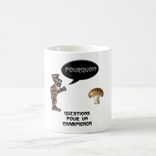 “Frågor för en svamp” Kaffemugg