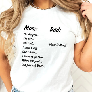 Frågor för mamma och pappa T-shirt