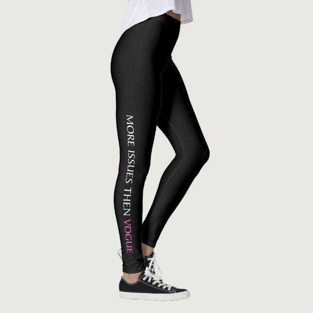 "FRÅGOR" LEGGINGS (Höger)