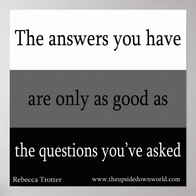 Frågor och svar poster (Framsidan)