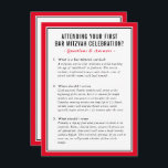 frågor om tjänstinfo för MITZVAH-tjänst råd röd sv Inbjudningar<br><div class="desc">by kat masard >> WWW.SIMPLYSWEETPAPERIE.COM <<< En handlig infogning för PUB/BAT MITZVAH som beskriver några frågor och svar</div>