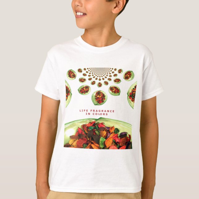 Fragrance of Life: Potpourri Inspirational Message Tee (Framsida)