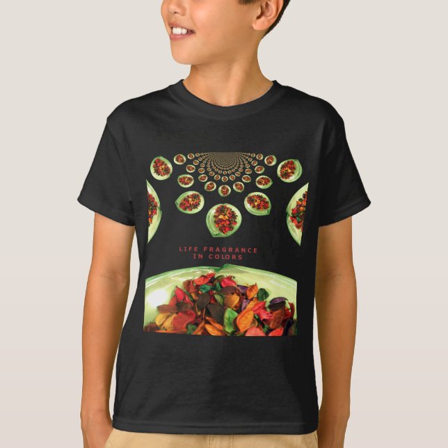 Fragrance of Life: Potpourri Inspirational Message Tee (Framsida)