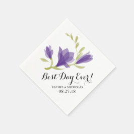 Fragrant Freesia Petals | Bästa dagen någonsin! Pappersservett