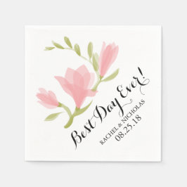 Fragrant Freesia Petals | Bästa dagen någonsin! Pappersservett