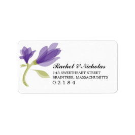 Fragrant Freesia Petals | Utskickande Adress Adressetikett