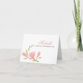 Fragrant Freesia Petals | Var min Bridesmaid Inbjudan