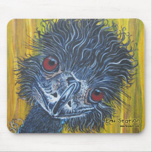 Frågvis Emu Mousepad Musmatta