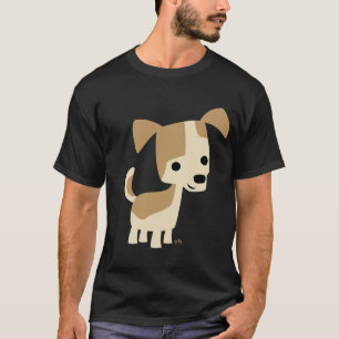 Frågvis lite hundtecknadT-tröja Tee
