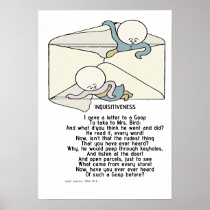 Frågvishet - Goopsen Poster