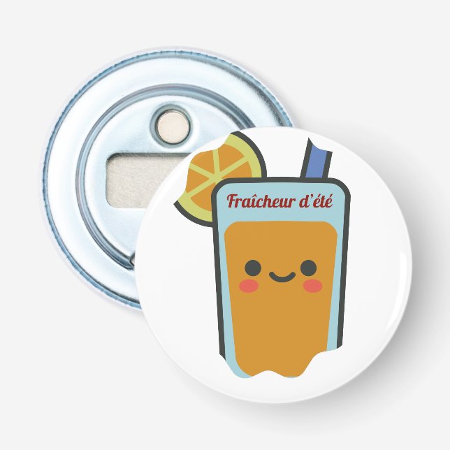 Fraîcheur d'été flasköppnare (Framsidan)