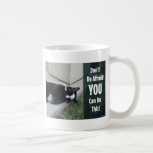 Fraidy cat 2-sid kaffemugg