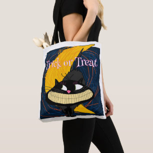 Fraidy Cat Halloween Bus eller godis Tygkasse