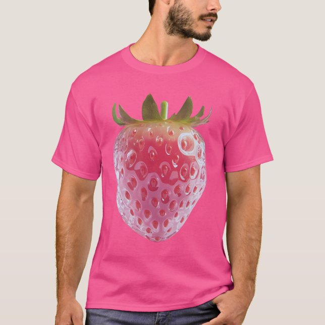 Fraise Cristalline - Glass Strawberry  T Shirt (Framsida)