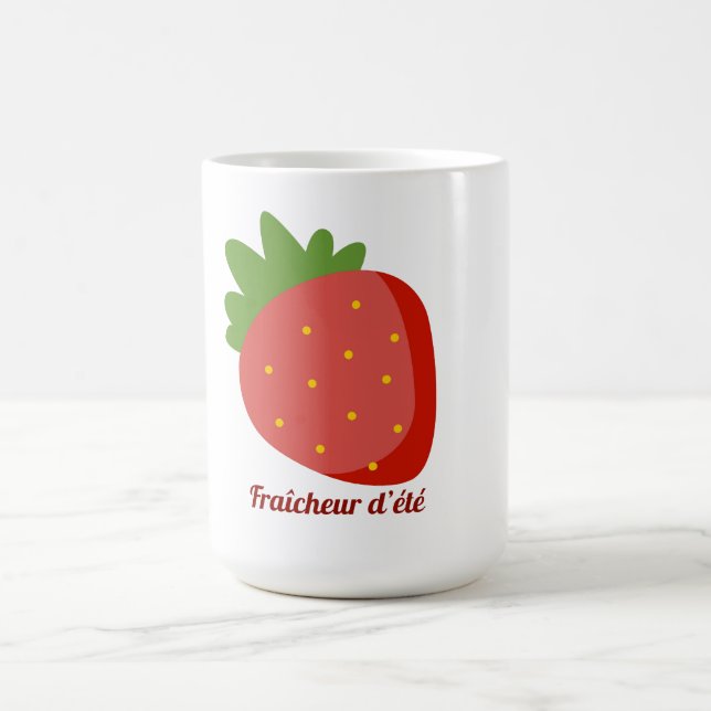 Fraise Fraîcheur d'été Kaffemugg (Center)