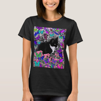 Fräknar i fjärilar II - smokingkatt T-shirt