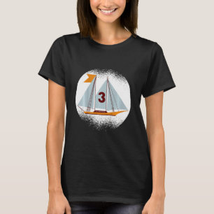Frakt av barn, kapten Frakt Leader Boat Ich Tunna T Shirt