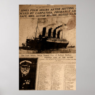 Frakt av Dreams-Borttappaden Poster