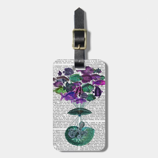 Frakt av Luftballongen Fisk Bagagebricka (Vertikal Framsida)