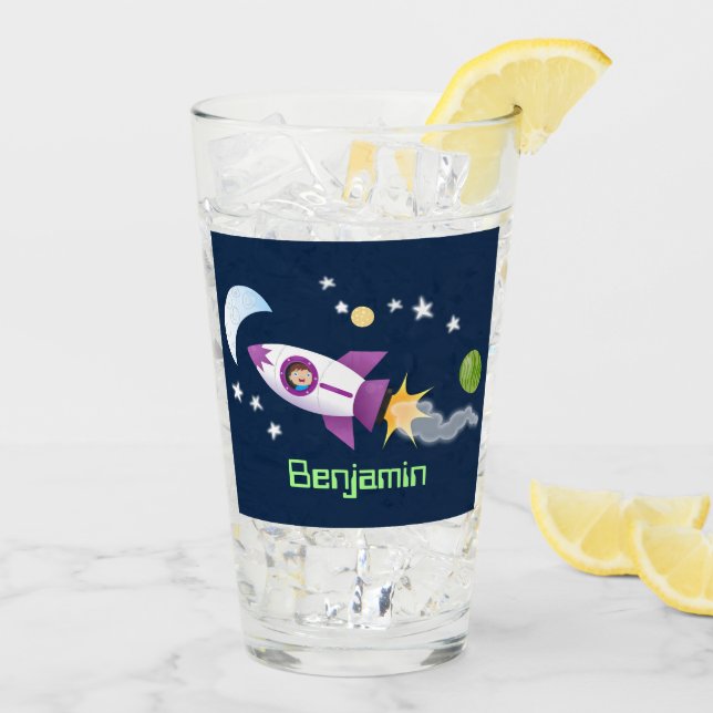 Frakt av rutnätsraket i illustration av tecknaden  glaskopp (Bakside Is)