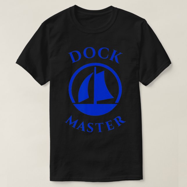Frakt Boat Dock Master T Shirt (Design framsida)