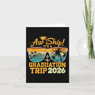 Frakt! Det är A Studenten Resa 2026 Cruise Vacati Kort