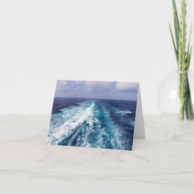 frakt efter kryssning kort (Framsida)