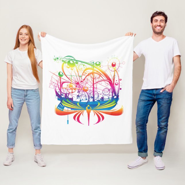 Frakt Fleece Blanket (På plats)