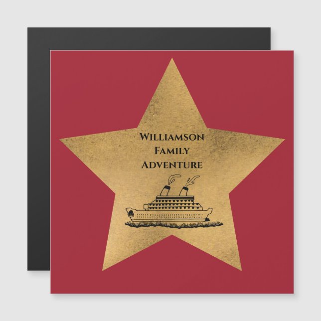 Frakt för  för cafin-Guld stjärnornas farstad (Fram/baksida)