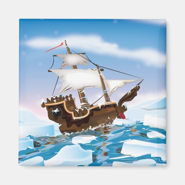 Frakt för isbrytare magnet (Framsidan)